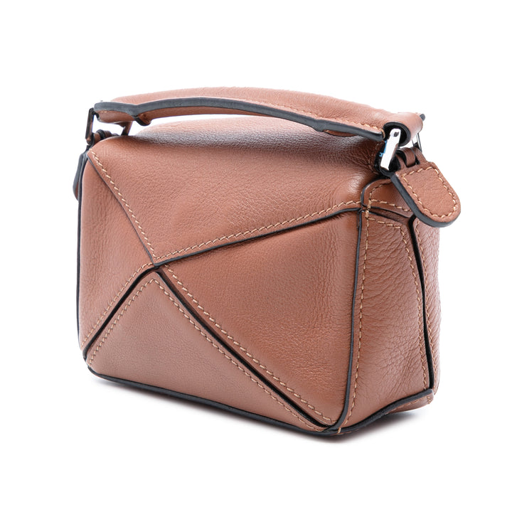 LOEWE Nano Cuir de veau Puzzle Sac cartable