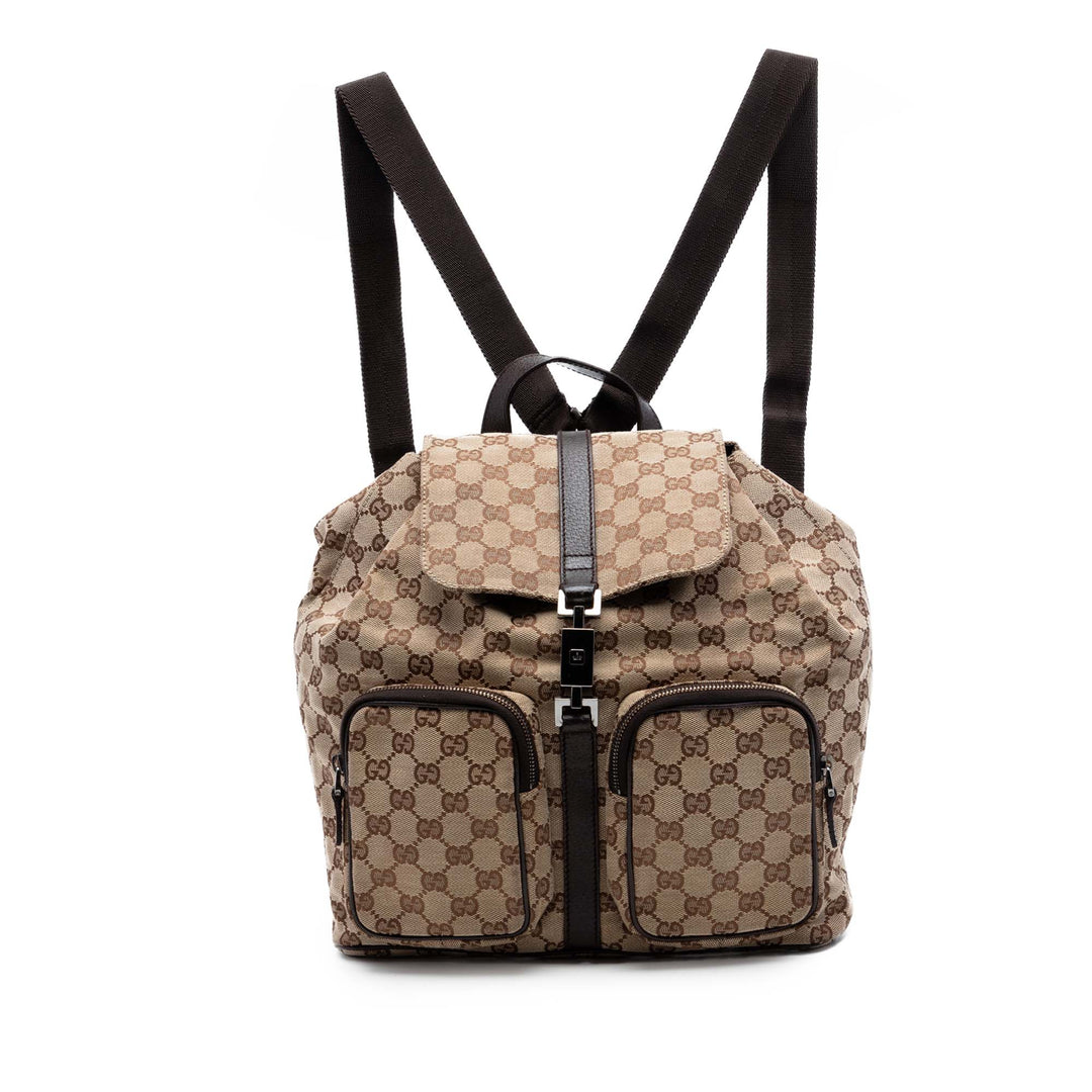 Gucci GG Toile Jackie Sac à dos
