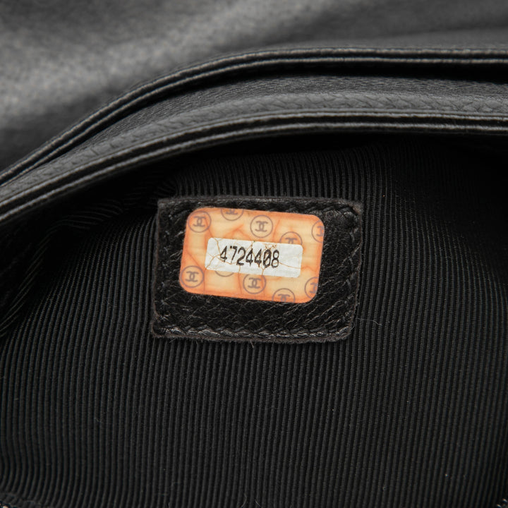 Chanel Caviar Logo Chain Sac bandoulière