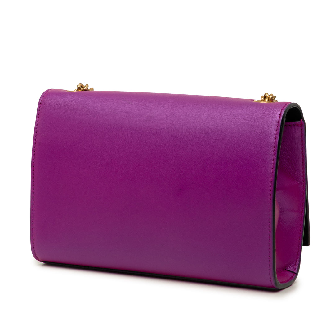 Kate Sac Petit Cuir de veau lisse Violet