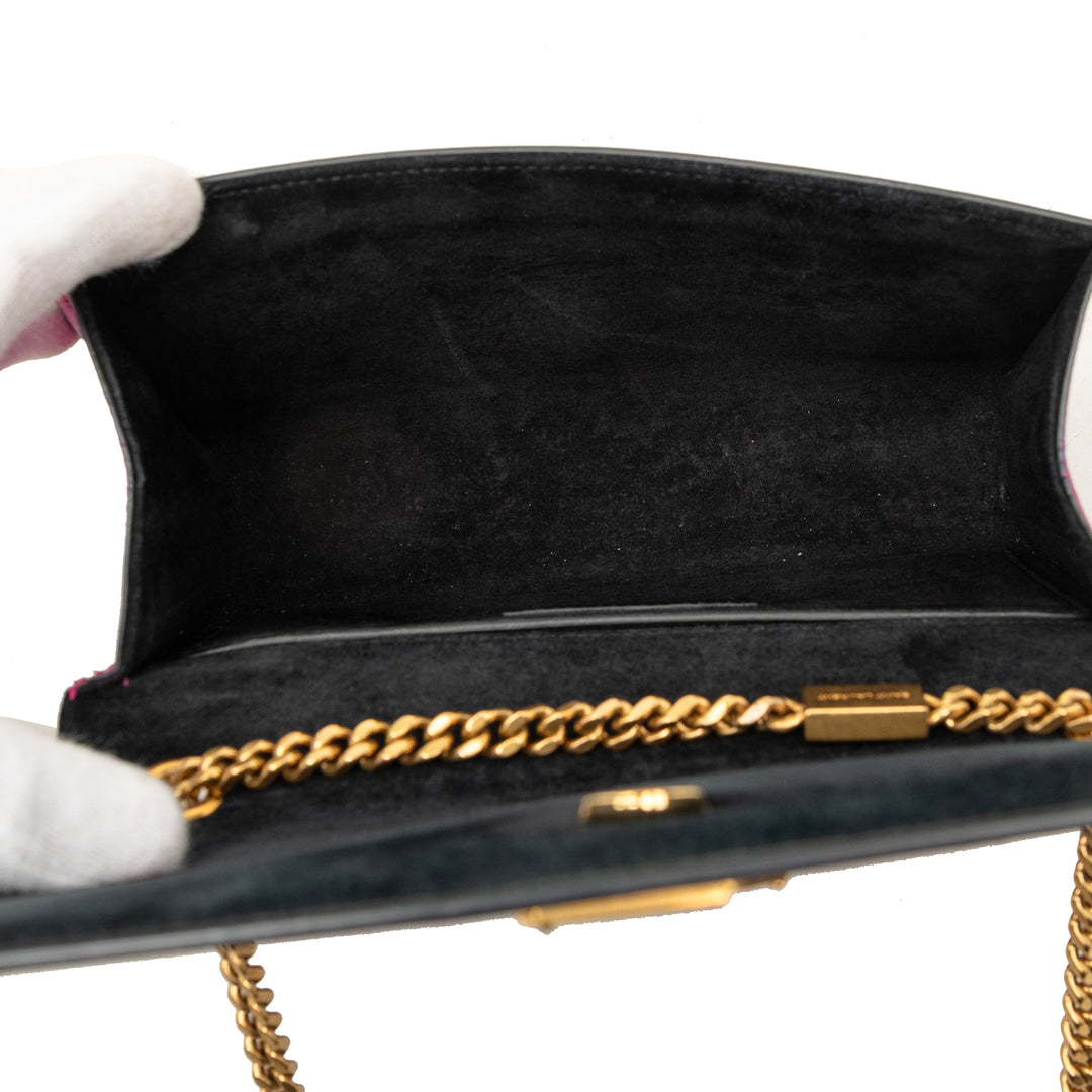 Kate Sac Petit Cuir de veau lisse Violet