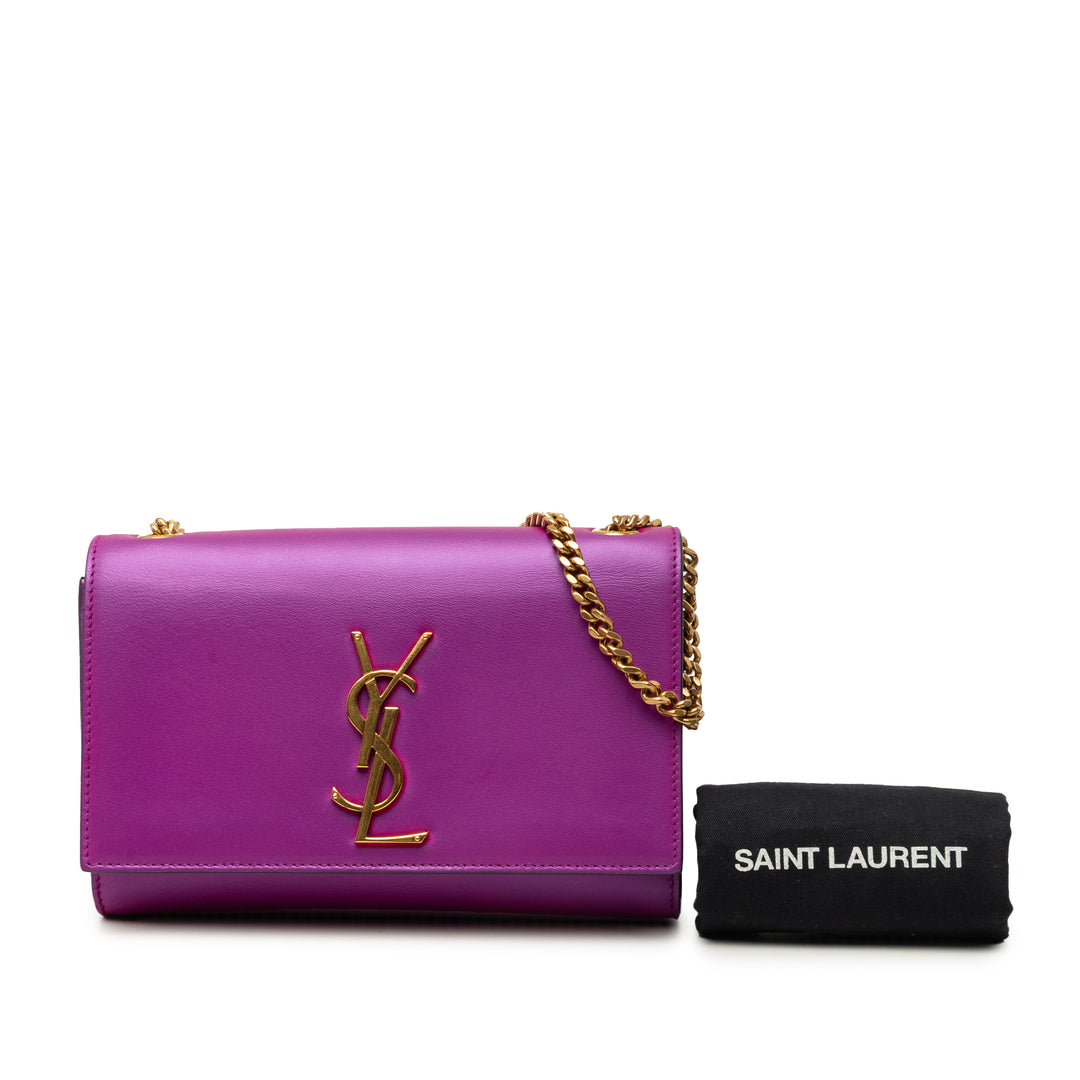 Kate Sac Petit Cuir de veau lisse Violet