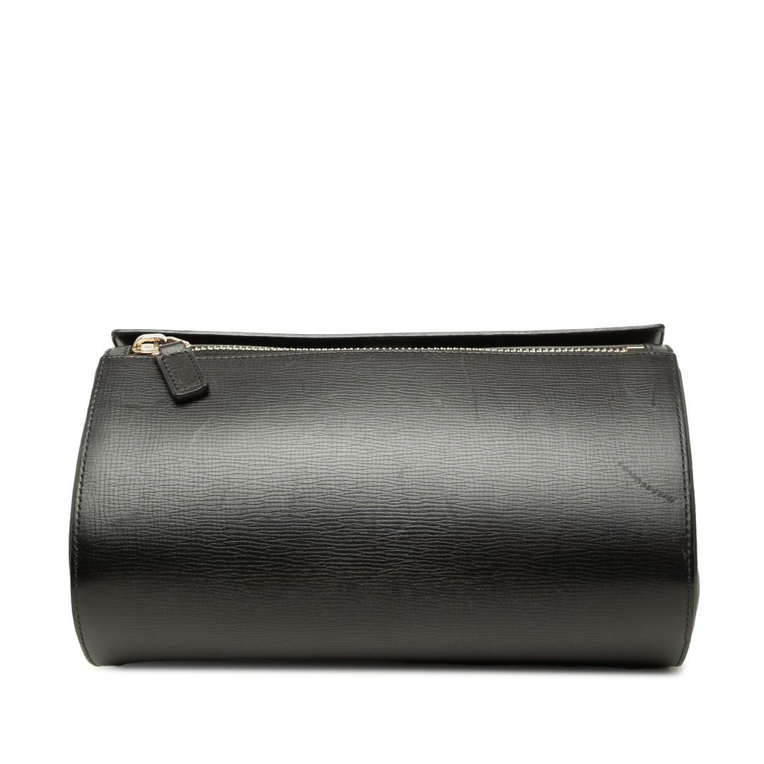 Givenchy Sac bandoulière grainé Pandora boîte Moyen Cuir de veau grainé Noir – vue 3 – GABY PARIS