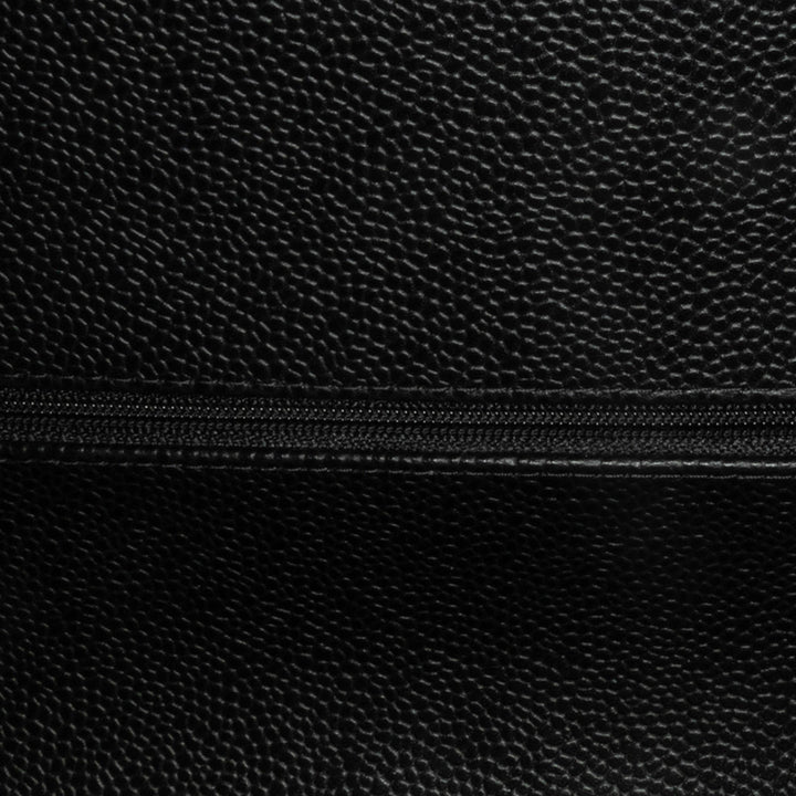 Jumbo Classic Caviar Double Flap Black - Gaby Paris