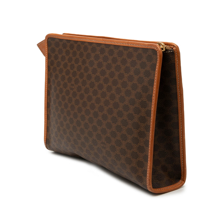 Celine Macadam Coated Toile Pochette