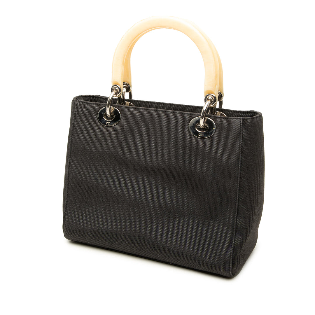 Dior Lady Dior Moyen Noir – vue 2 – GABY PARIS
