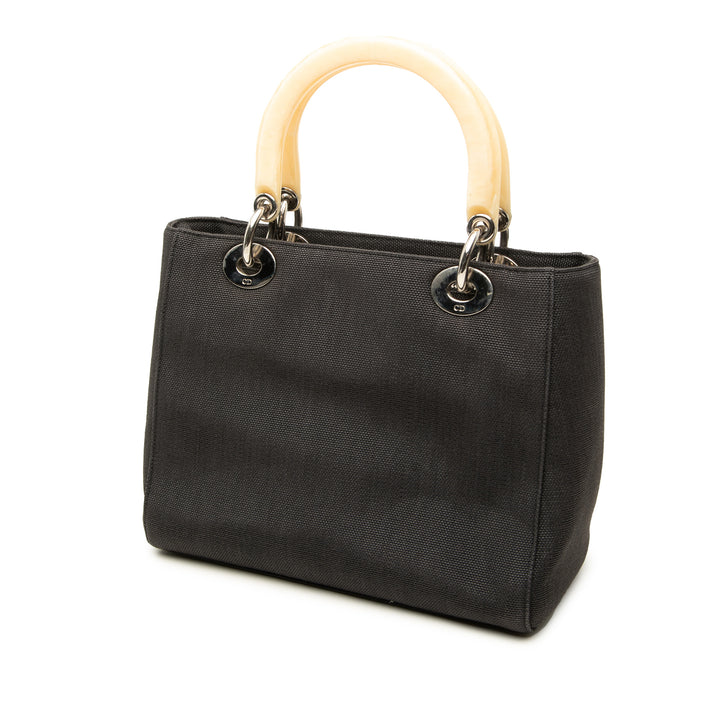 Dior Lady Dior Moyen Noir – vue 2 – GABY PARIS