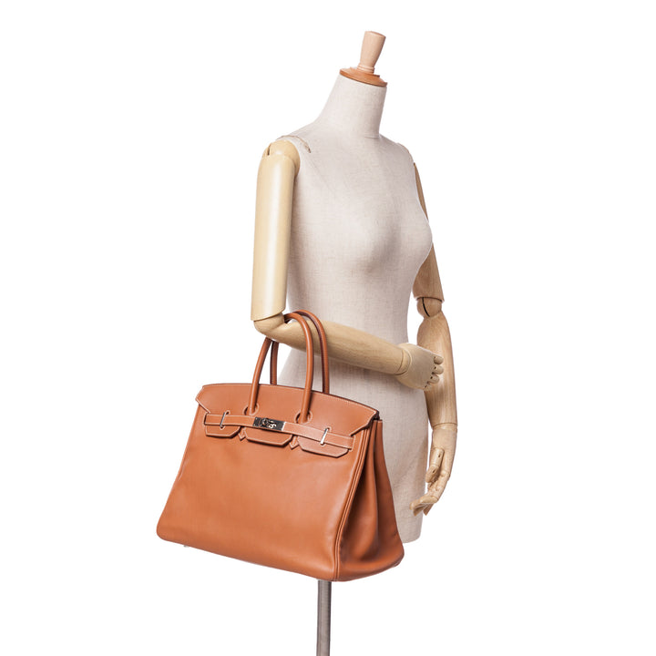 Swift Birkin Retourne 35 Brown - Gaby Paris