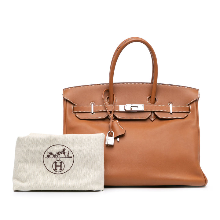 Swift Birkin Retourne 35 Brown - Gaby Paris