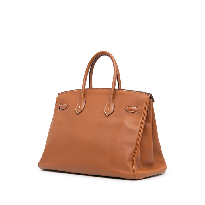 Swift Birkin Retourne 35 Brown - Gaby Paris