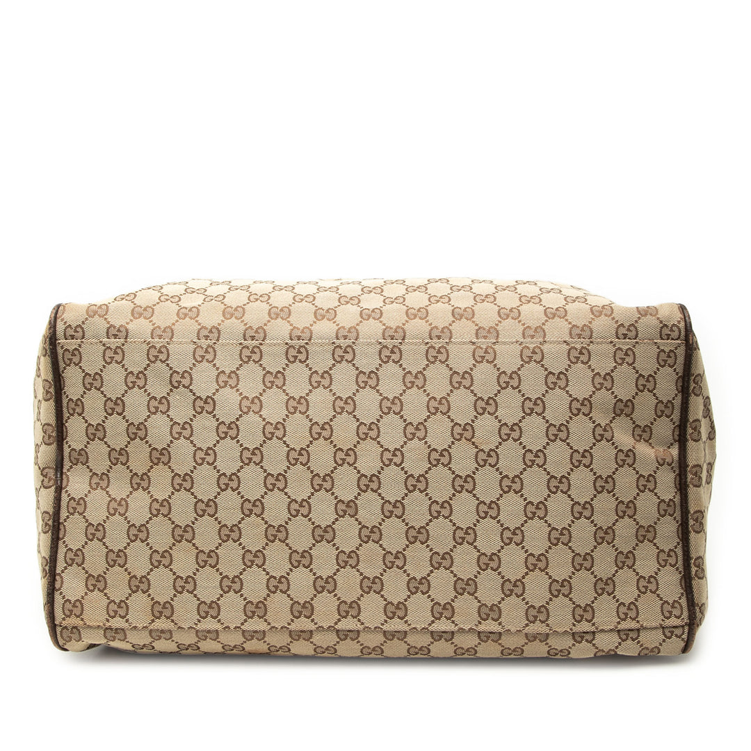 Gucci GG Toile Web Duffle Sac
