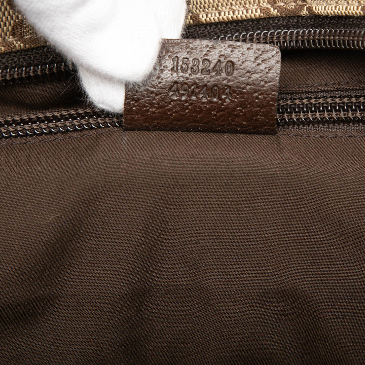 Gucci GG Toile Web Duffle Sac