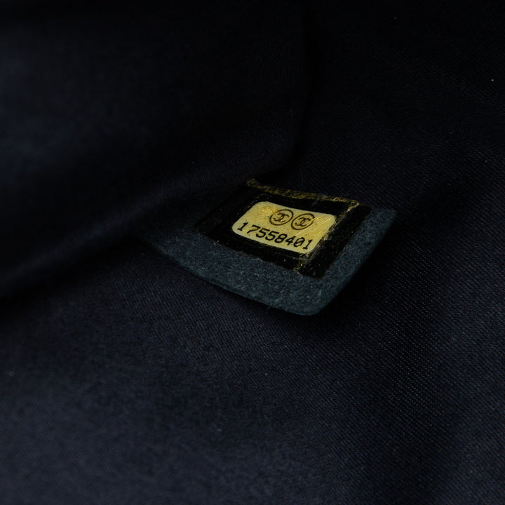 Chanel Métallisé et Matelassé Mineral Nights Pochette Wristlet Cuir d'agneau