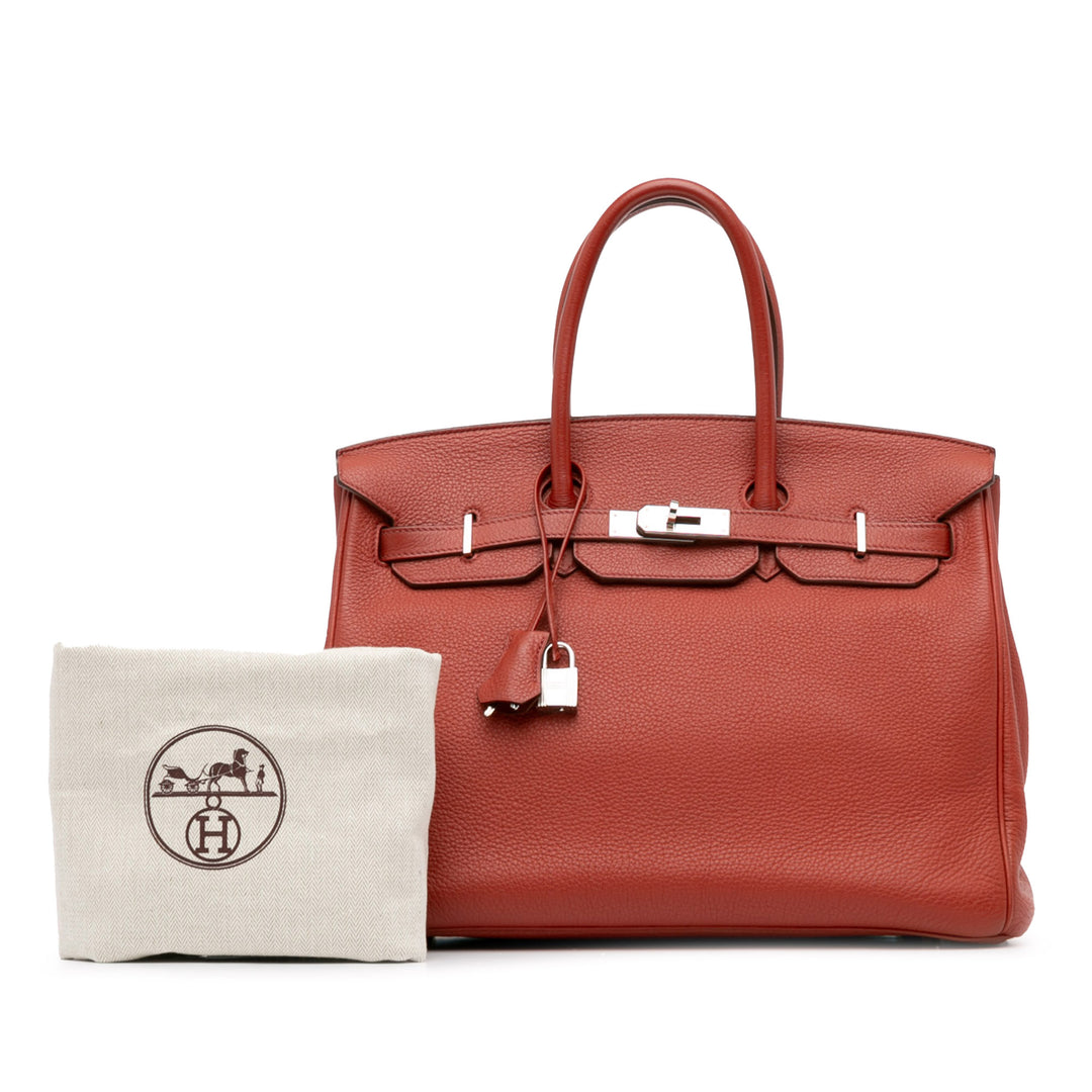 Togo Birkin 35 Red - Gaby Paris