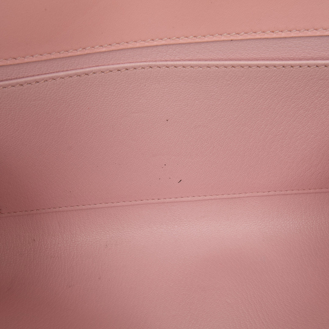 Tadelakt Medor Clutch 23 Pink - Gaby Paris