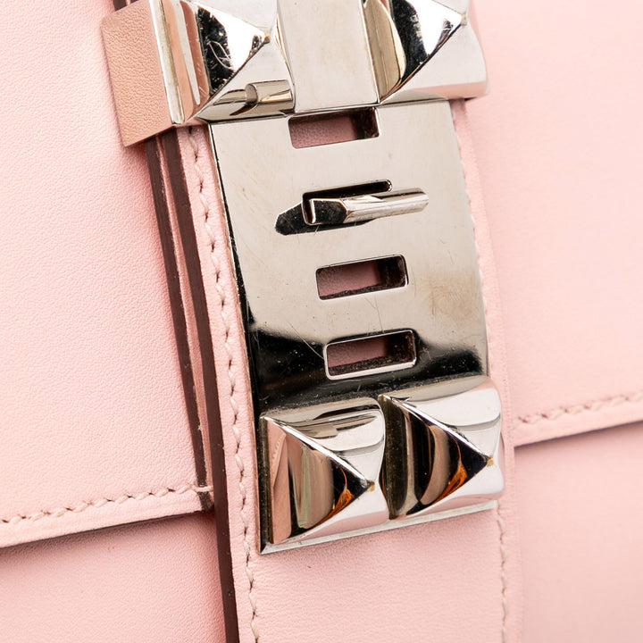 Tadelakt Medor Clutch 23 Pink - Gaby Paris