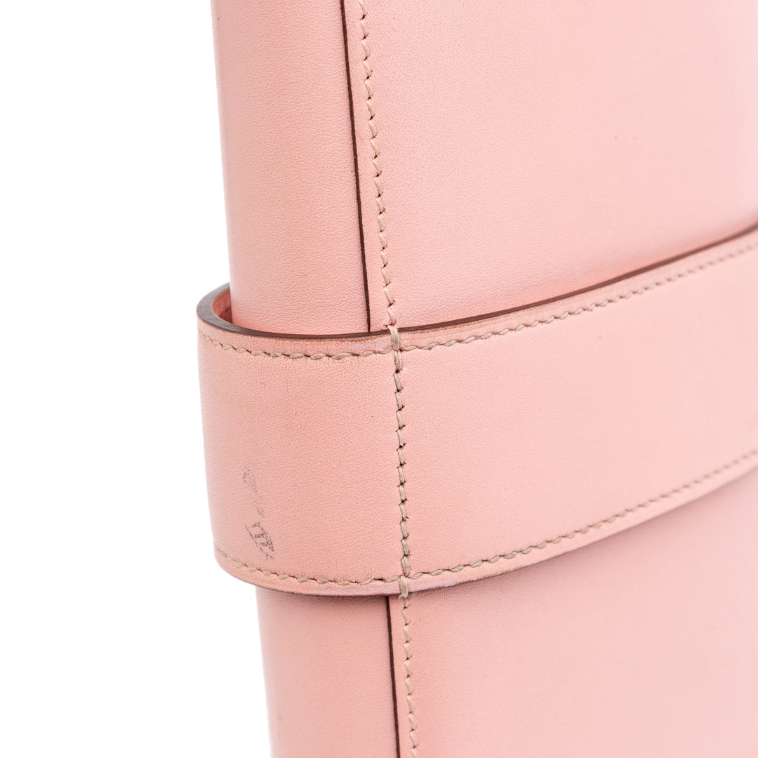 Tadelakt Medor Clutch 23 Pink - Gaby Paris