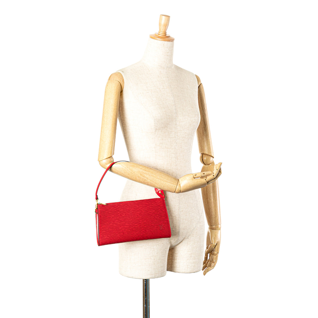 Epi Pochette Accessoires Red - Gaby Paris