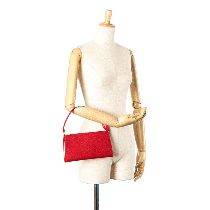 Epi Pochette Accessoires Red - Gaby Paris