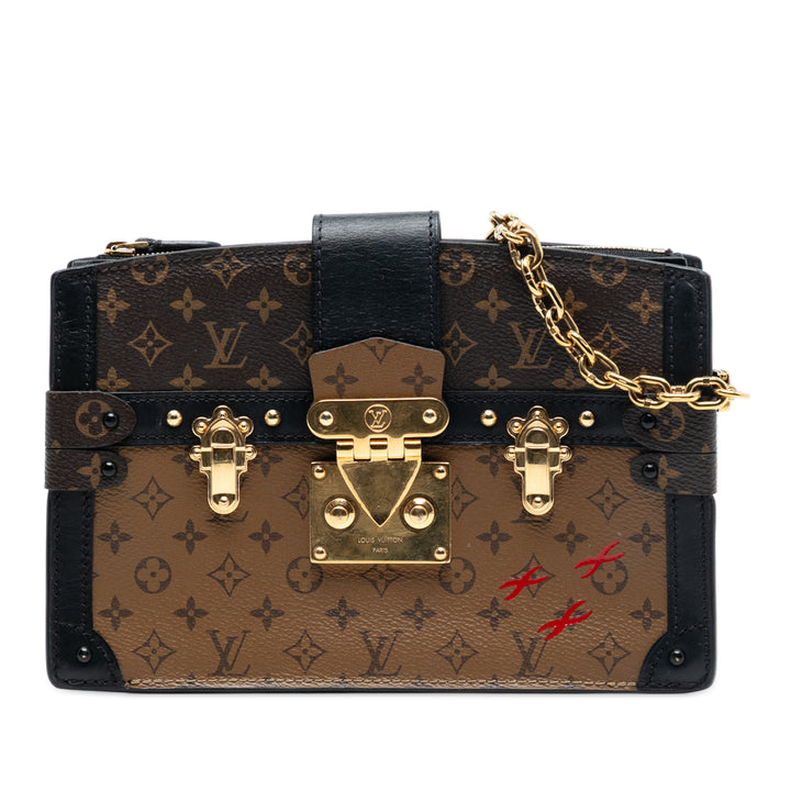 Louis Vuitton Monogram Reverse Trunk Pochette