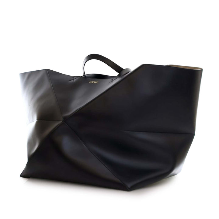 LOEWE XXL brillant Cuir de veau Puzzle Fold Cabas