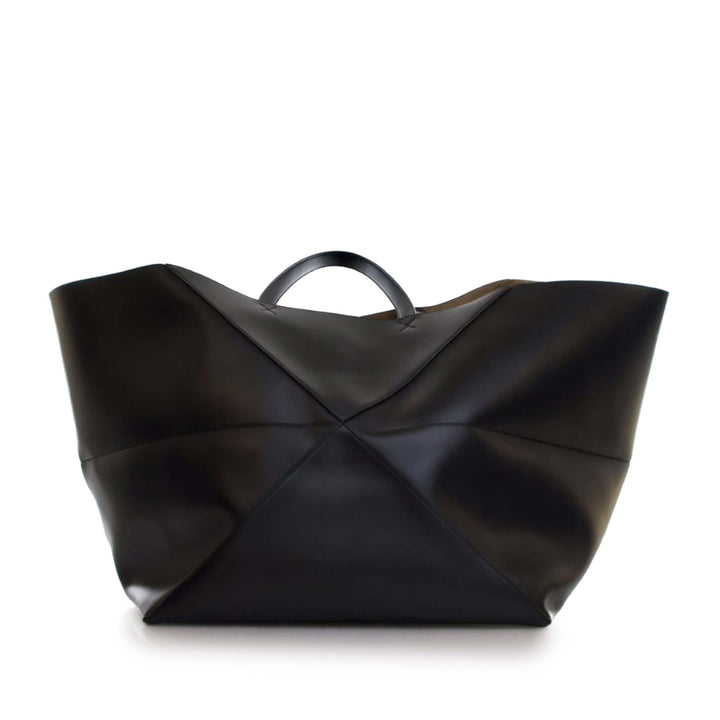 LOEWE XXL brillant Cuir de veau Puzzle Fold Cabas