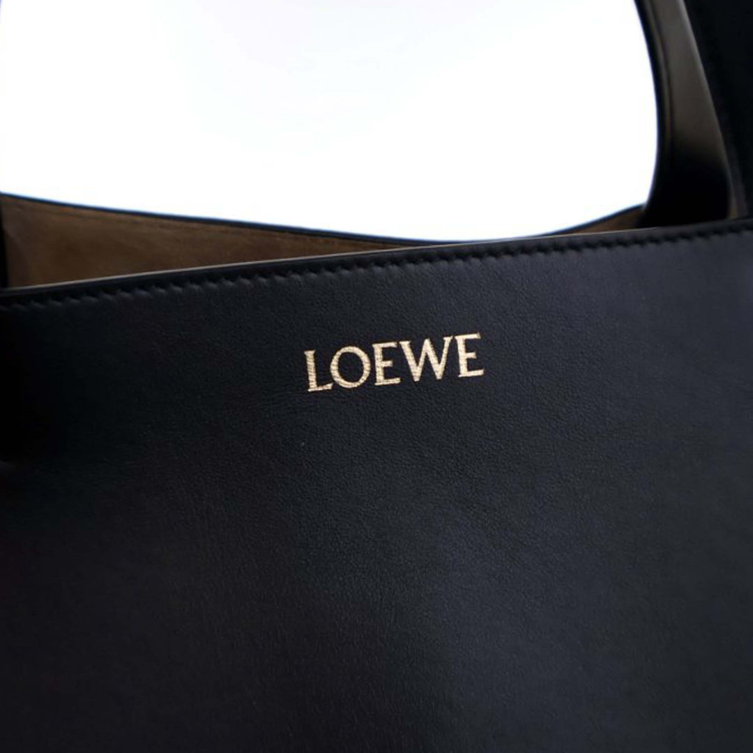 LOEWE XXL brillant Cuir de veau Puzzle Fold Cabas