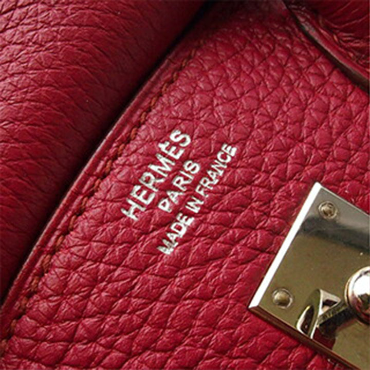 Togo Birkin Retourne 25 Red - Gaby Paris