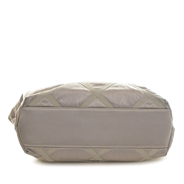 Grosgrain Matelassé Cabas Gris