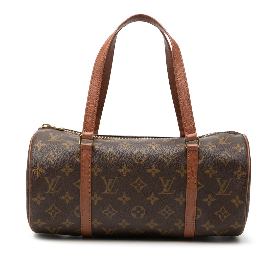 Papillon 30 Monogram Marron
