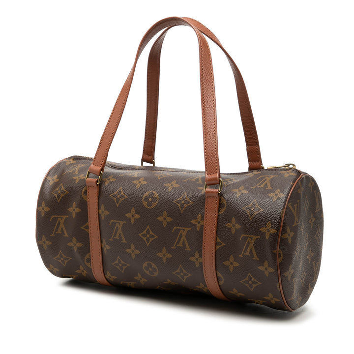 Papillon 30 Monogram Marron