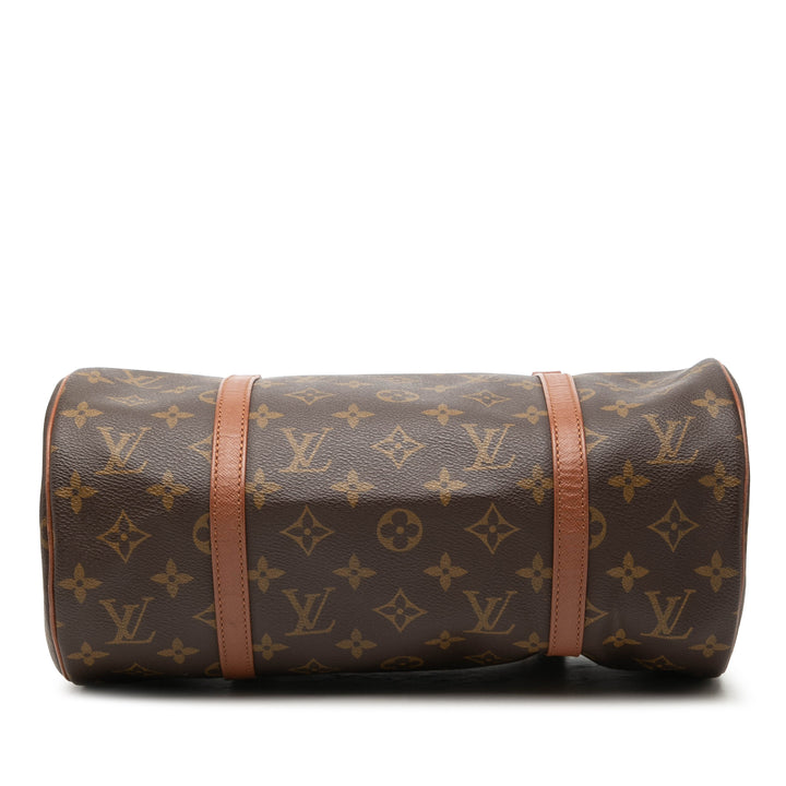 Papillon 30 Monogram Marron