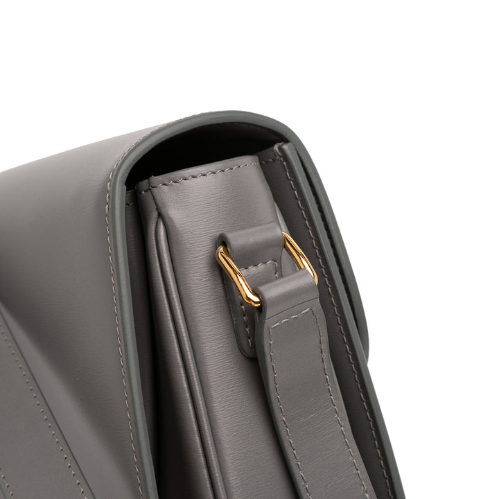 Celine Classique brillant Cuir de veau Triomphe Sac porté croisé