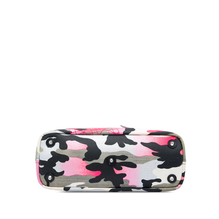 Dior Anselm Reyle Camouflage Cabas Moyen Gris – vue 3 – GABY PARIS