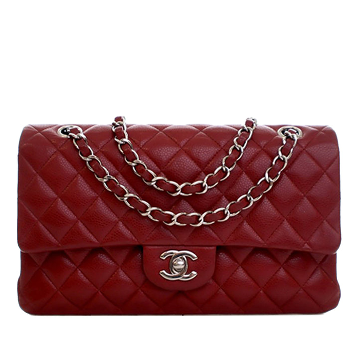 Chanel Medium Classic Caviar Double rabat