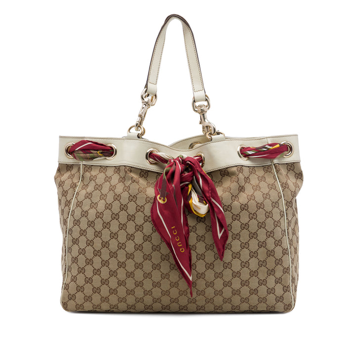 GG Positano Cabas Grand Beige