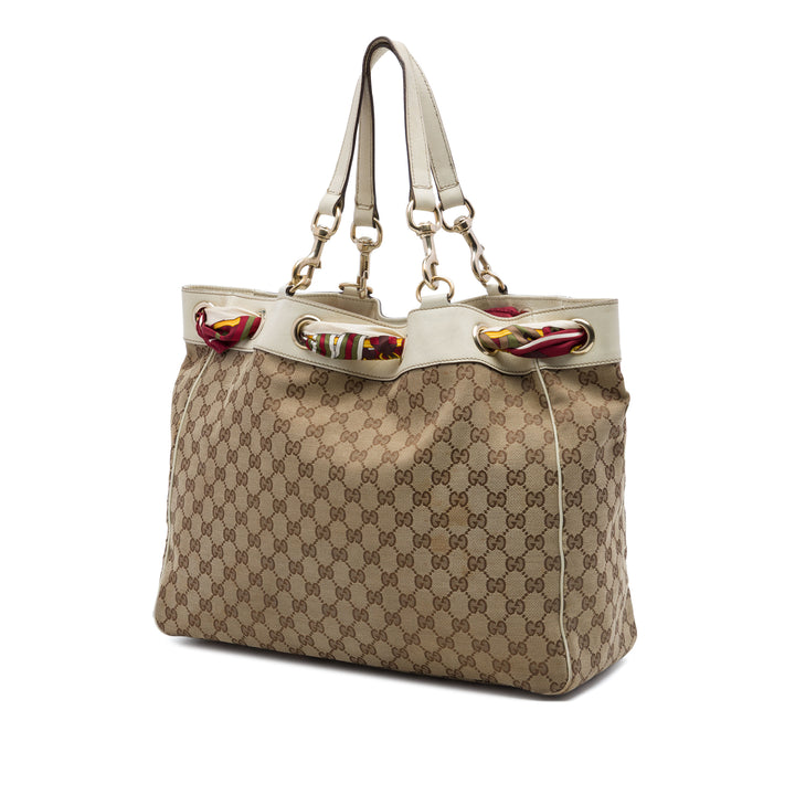 GG Positano Cabas Grand Beige