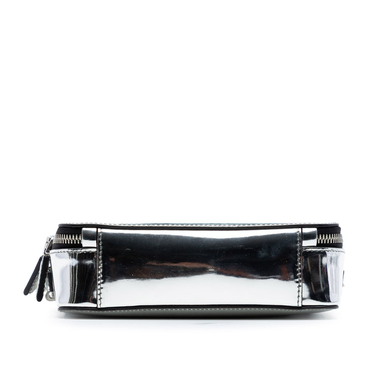Prada Small Spazzolato Brique Sac porté croisé