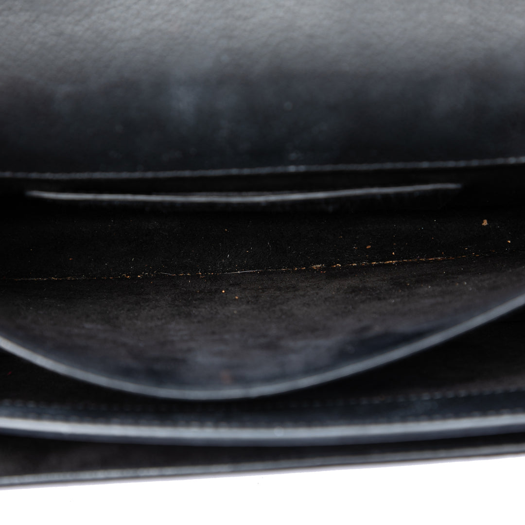 Saint Laurent Medium Cuir de veau grainé Monogram Sunset Sac porté croisé
