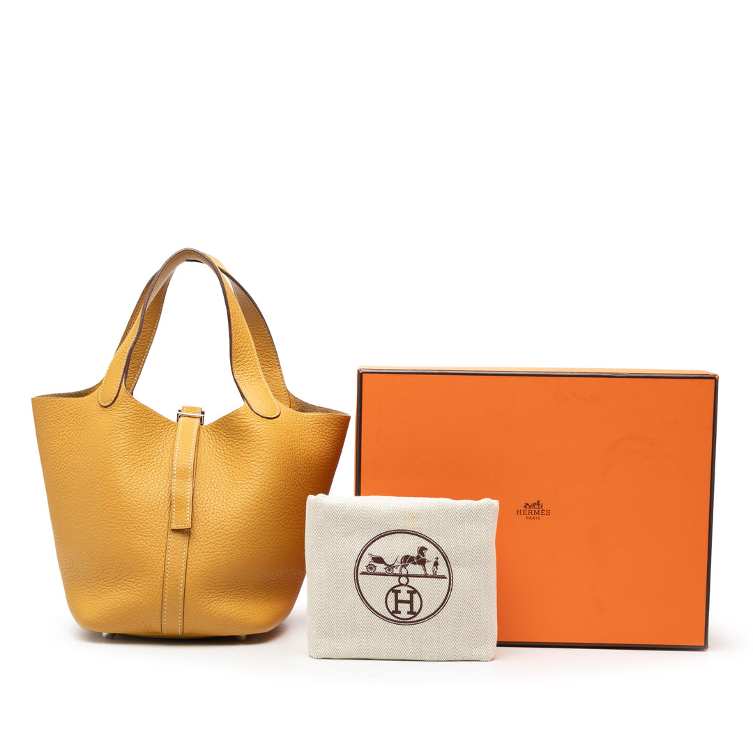 Hermès Clemence Picotin 18