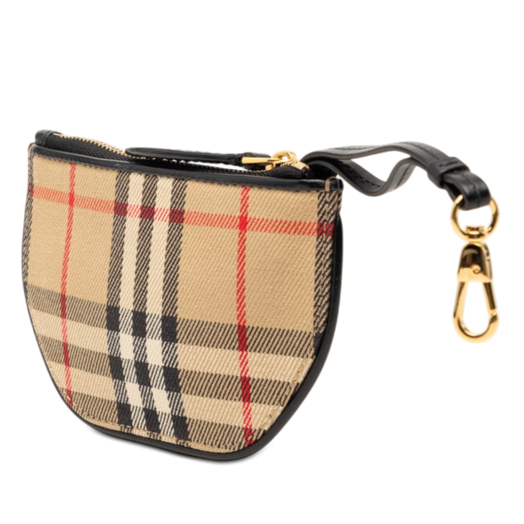 Burberry House Check Toile Olympia Coin Pochette