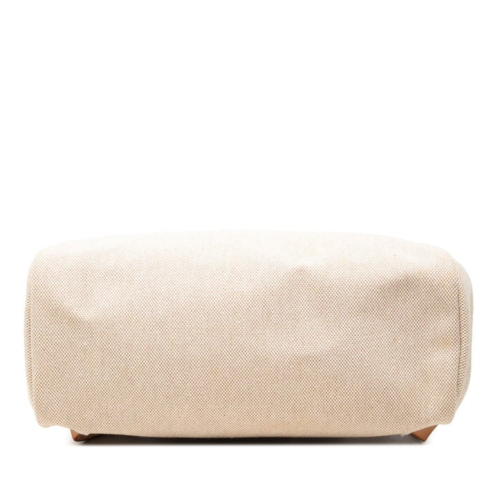 Hermès Sac à dos Herbag PM Beige – vue 3 – GABY PARIS