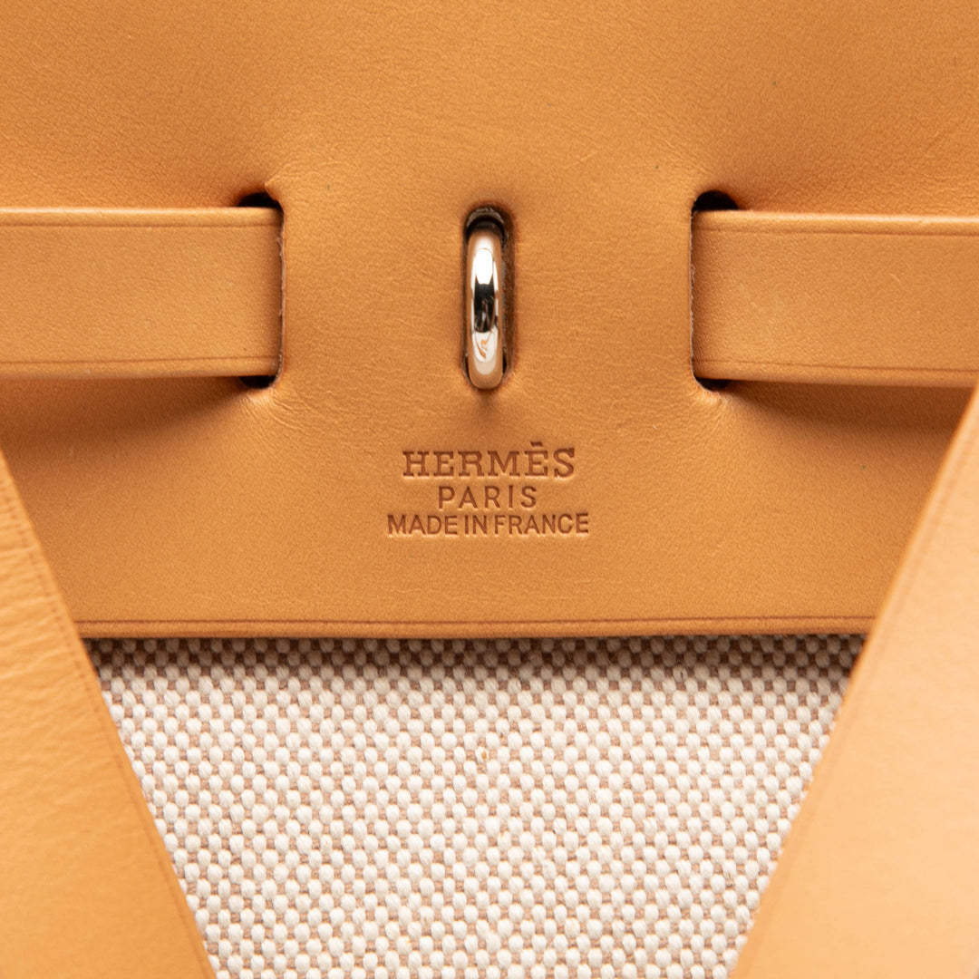 Hermès Sac à dos Herbag PM Beige – vue 5 – GABY PARIS