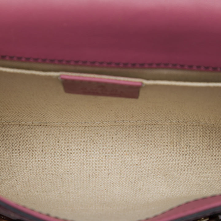 Gucci Sac bandoulière Guccissima Emily Petit Rose – vue 4 – GABY PARIS