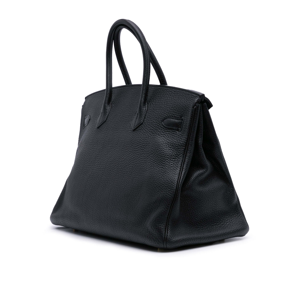 Togo Birkin Retourne 35 Black - Gaby Paris