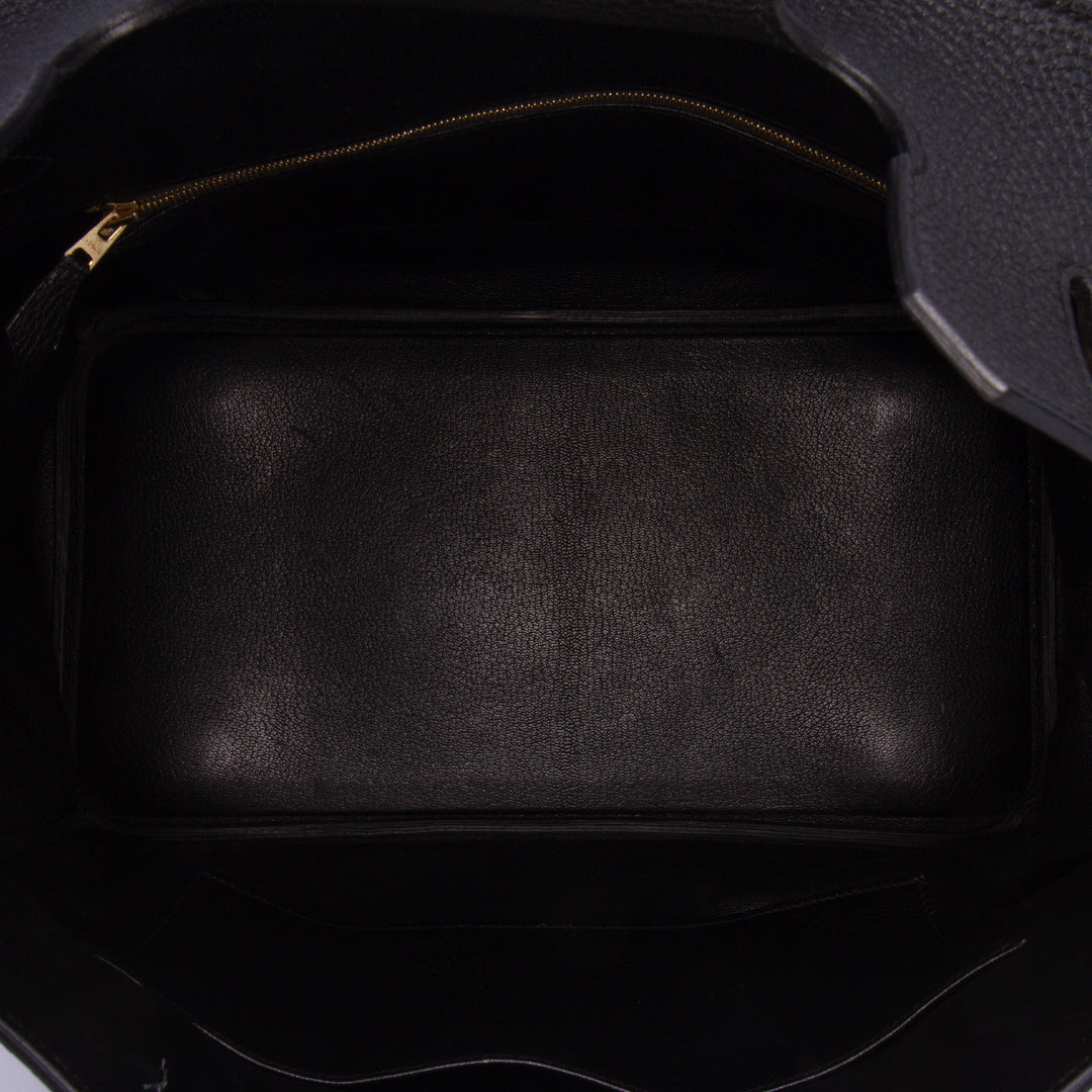 Togo Birkin Retourne 35 Black - Gaby Paris
