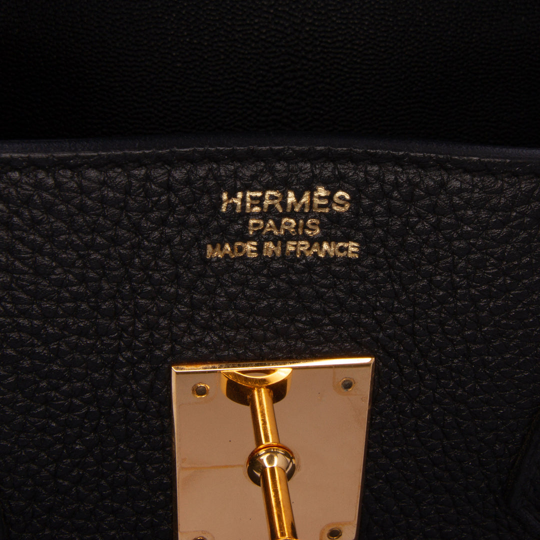 Togo Birkin Retourne 35 Black - Gaby Paris