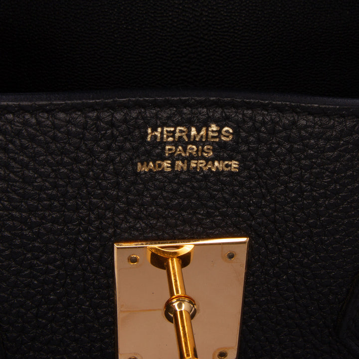 Togo Birkin Retourne 35 Black - Gaby Paris