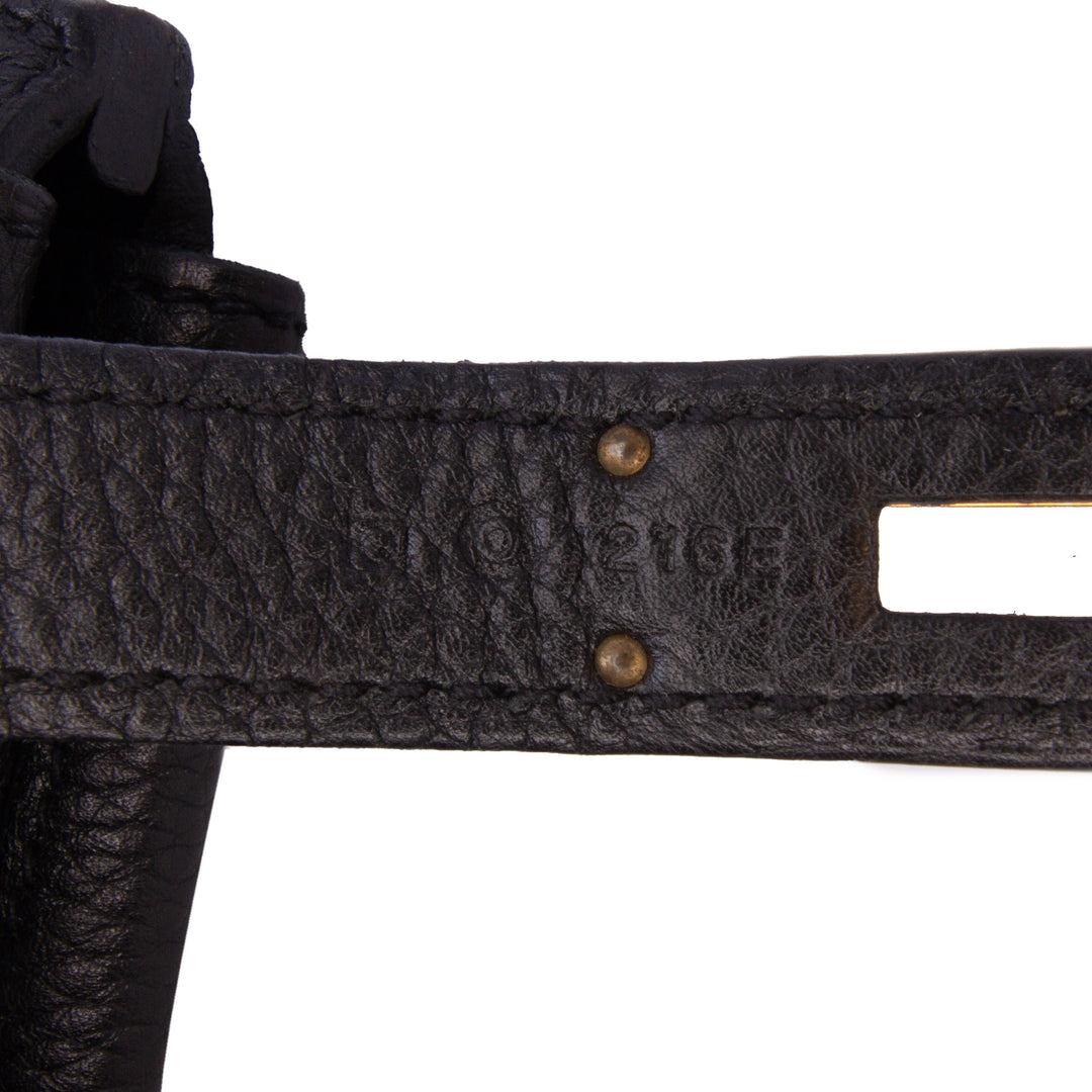 Togo Birkin Retourne 35 Black - Gaby Paris