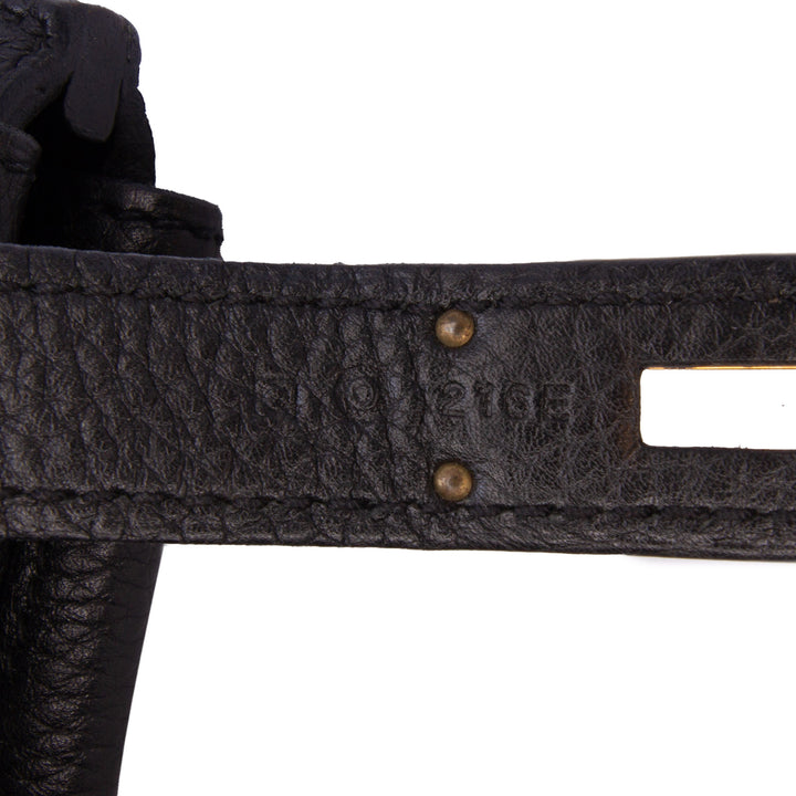 Togo Birkin Retourne 35 Black - Gaby Paris